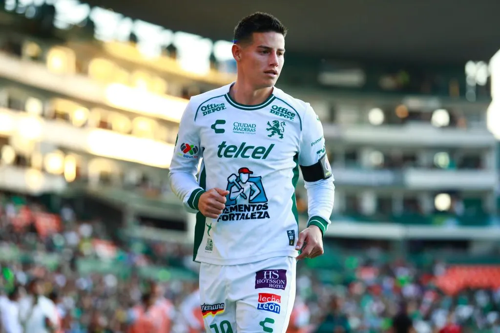James Rodríguez es una nueva figura para el Club León. [Foto: Getty Images]