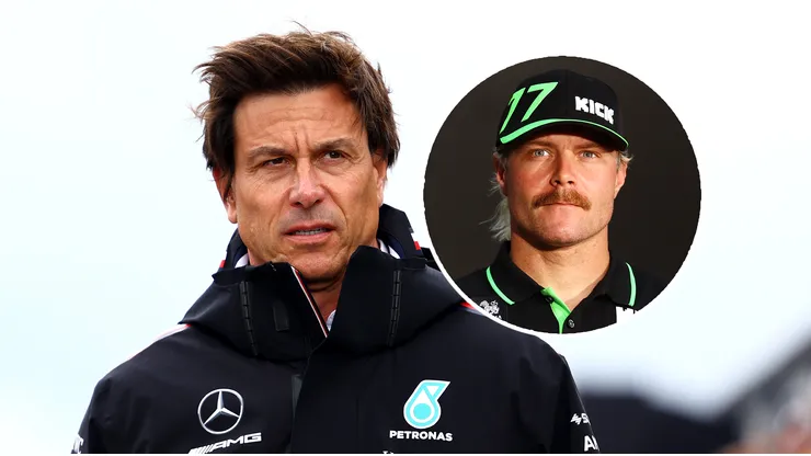 Toto Wolff le aplicó una prohibición a Valtteri Bottas en Mercedes