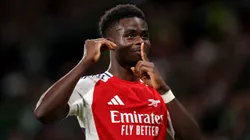 Bukayo Saka no jugará ante Manchester City.