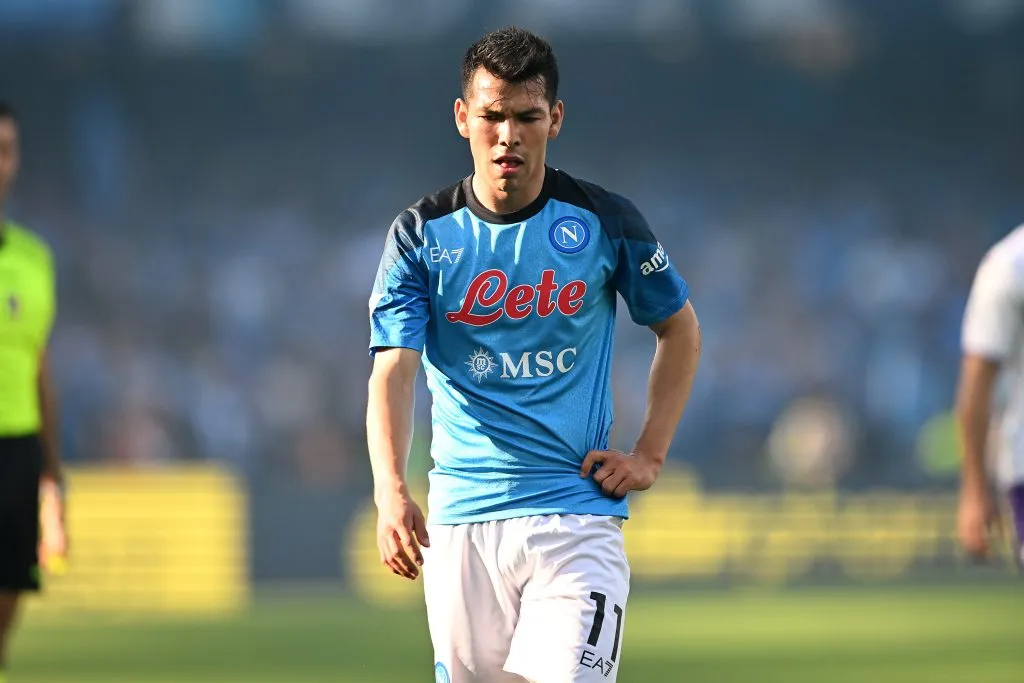 Hirving Lozano fue campeón con Napoli. (Getty Images)