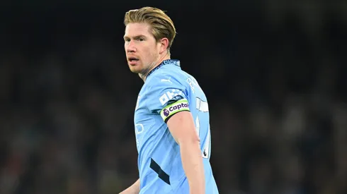 Kevin De Bruyne no es titular ante el Arsenal