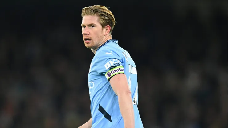 Kevin De Bruyne no es titular ante el Arsenal