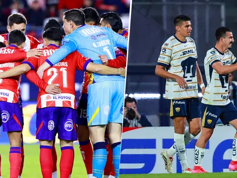 Las alineaciones de Atlético de San Luis vs. Pumas UNAM por el Clausura 2025
