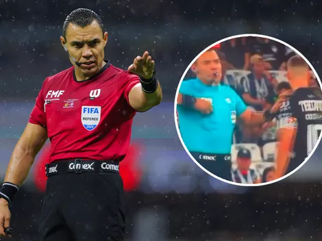 El empujón del Gato Ortiz a Sergio Canales que no se vio