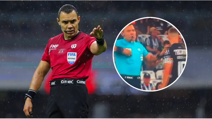 El Gato Ortiz empujó a Sergio Canales y desató la controversia