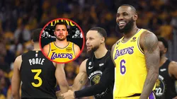 Luka Doncic, Stephen Curry y LeBron James.