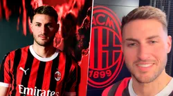 Santiago Giménez podría debutar en Milan este miércoles 5 de febrero.