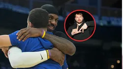 Stephen Curry, LeBron James y Luka Doncic.