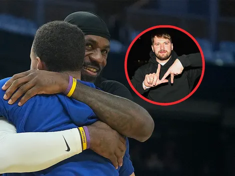 Warriors empezó a tentar a LeBron tras la llegada de Doncic a Lakers