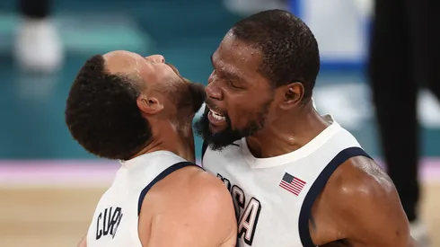 Stephen Curry y Kevin Durant.