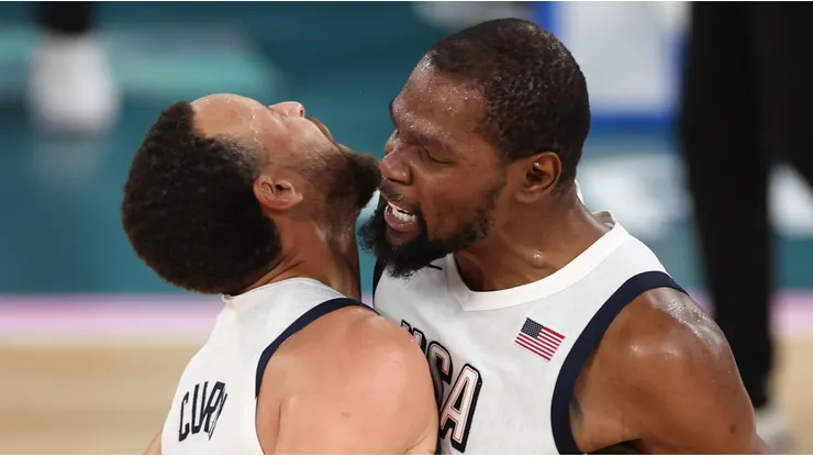 Stephen Curry y Kevin Durant.