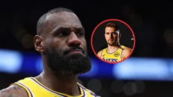 LeBron James y Luka Doncic.