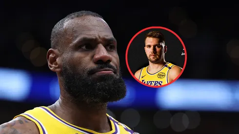 LeBron James y Luka Doncic.