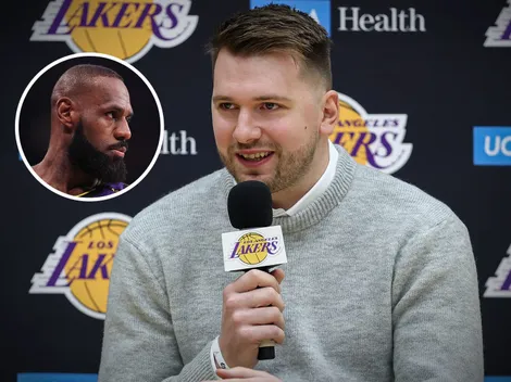 Luka Doncic reveló qué siente al ser compañero de LeBron James