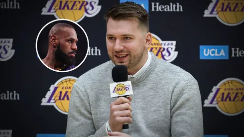 Luka Doncic habló sobre LeBron James