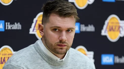Luka Doncic llegó a Los Angeles Lakers desde Dallas Mavericks.