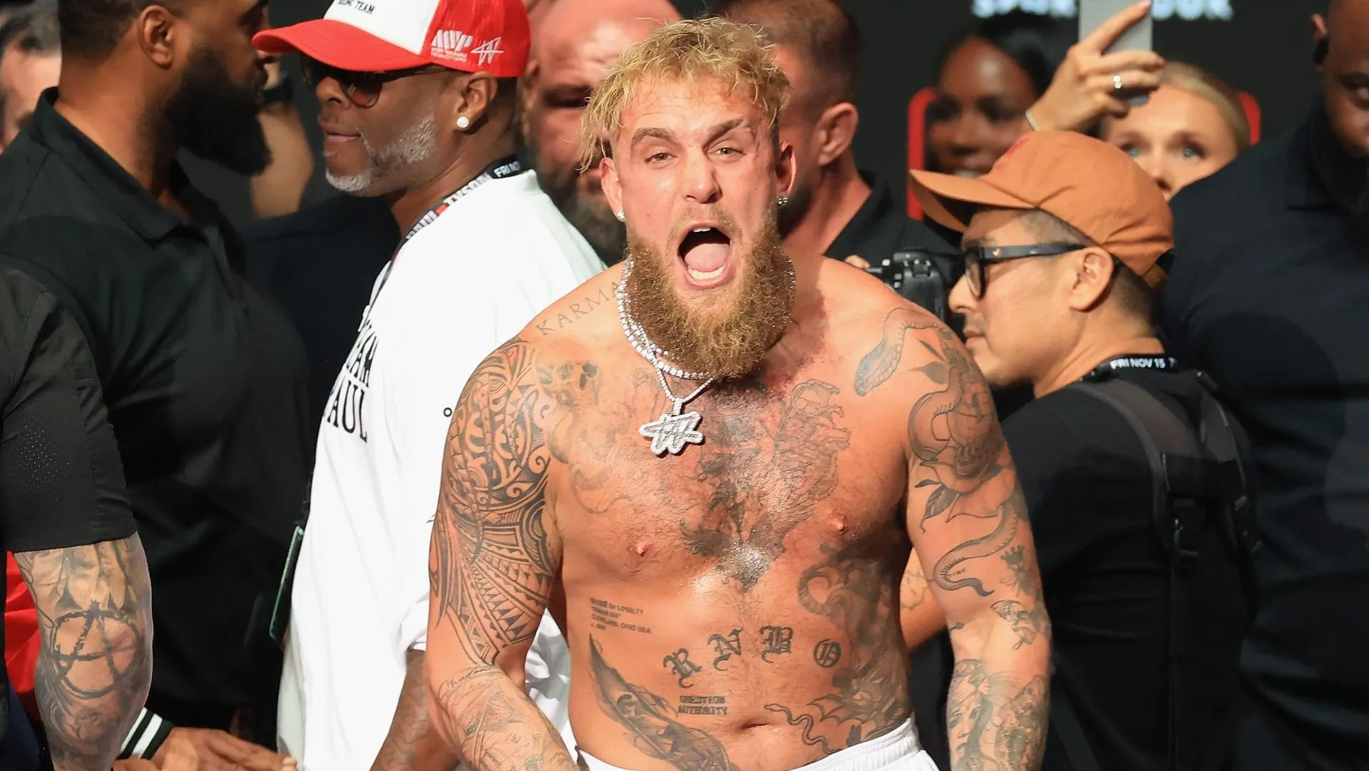 Jake Paul pelearía contra Canelo Álvarez en mayo. (Getty Images)