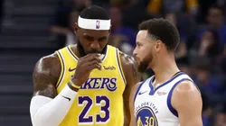 LeBron James y Stephen Curry