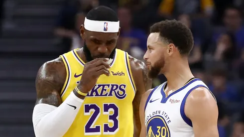 LeBron James y Stephen Curry