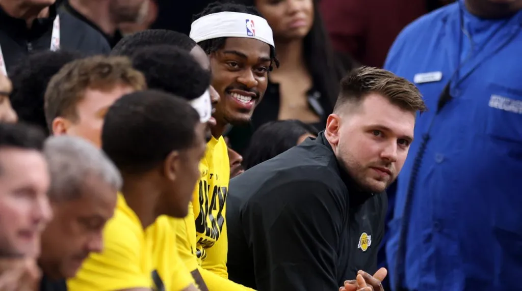 Luka Doncic en Lakers vs. Clippers. (Foto: Getty Images)
