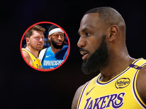 Esto dijo LeBron del cambio que hizo Lakers de Davis por Luka Doncic