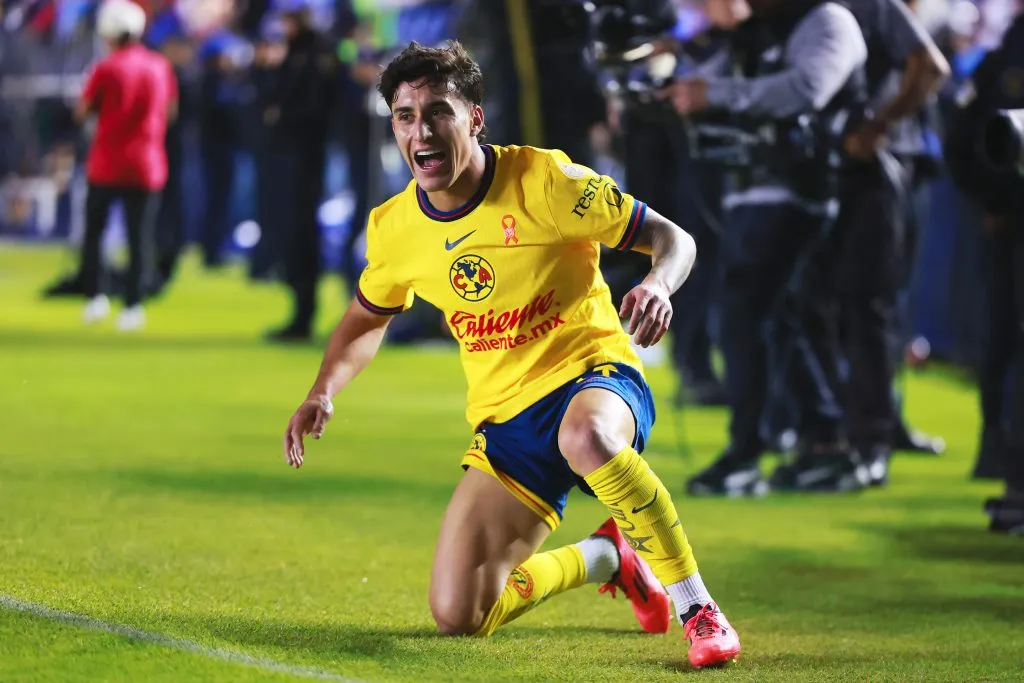 Alejandro Zendejas logró asentarse en el Club América. [Foto: Getty Images]