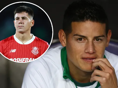 Franco Romero de Toluca le quita peso a James Rodríguez