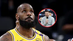 LeBron James y Luka Doncic.