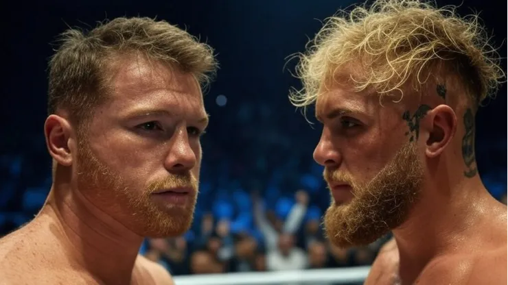 Canelo Álvarez y Jake Paul estuvieron a punto de enfrentarse en mayo.