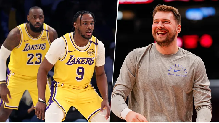 Luka Doncic está más cerca de Bronny James que de LeBron en un curioso factor