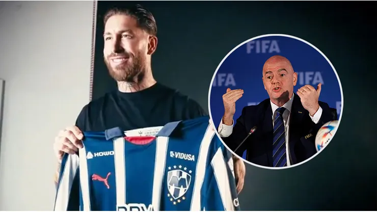La FIFA de Infatino festejó la llegada de Ramos.