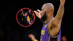 Luka Doncic y LeBron James.