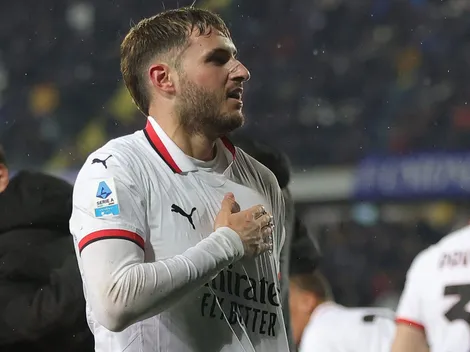 La reacción de Cruz Azul al primer gol de Santiago Giménez en Milan