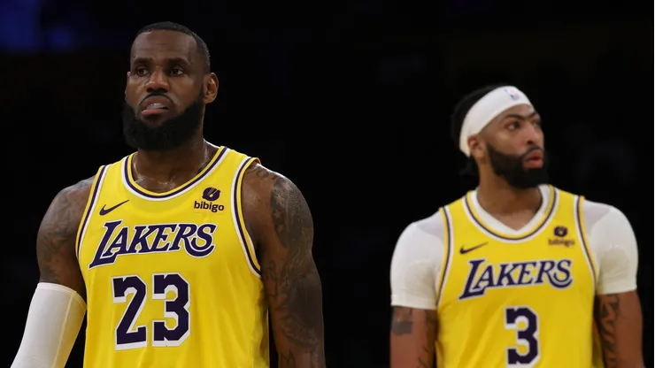 LeBron James y Anthony Davis llegaron a ser campeones de la NBA.