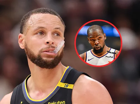La reacción de Curry cuando se enteró que volverá a jugar con Durant