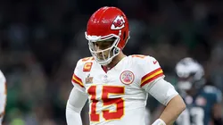 Patrick Mahomes en el Super Bowl LIX