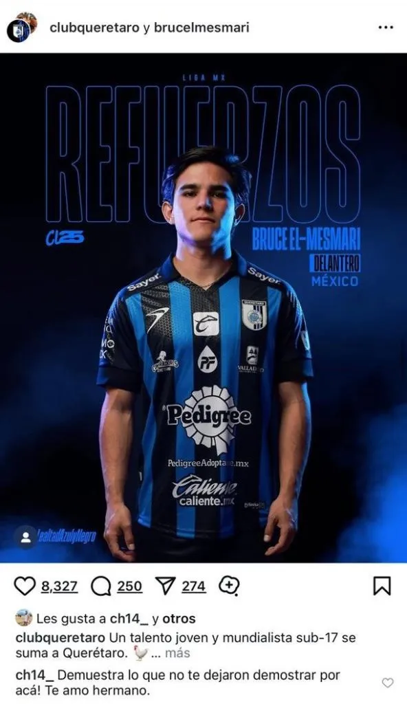 El mensaje de Chicharito Hernández a la dirigencia de Chivas