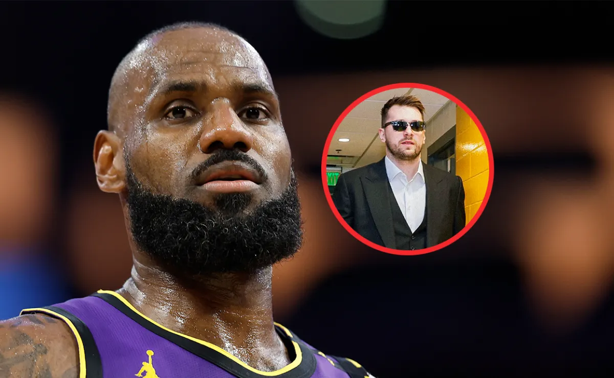 LeBron se enteró que los Lakers eligieron a Doncic como su estrella ...