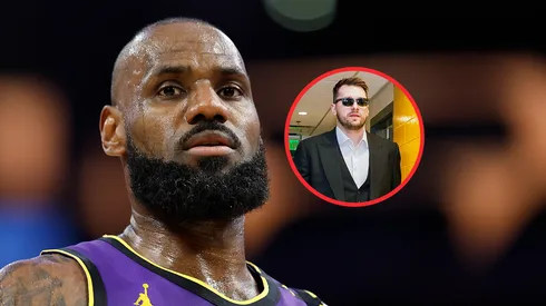 LeBron James y Luka Doncic.