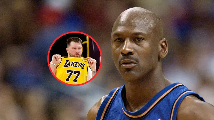 Luka Doncic y Michael Jordan.