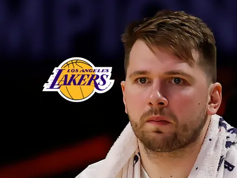 La leyenda que amargó a LeBron en Finales fue a ver el debut de Doncic