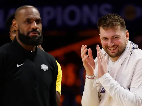 El mensaje de LeBron James a Luka Doncic antes de su debut en Lakers