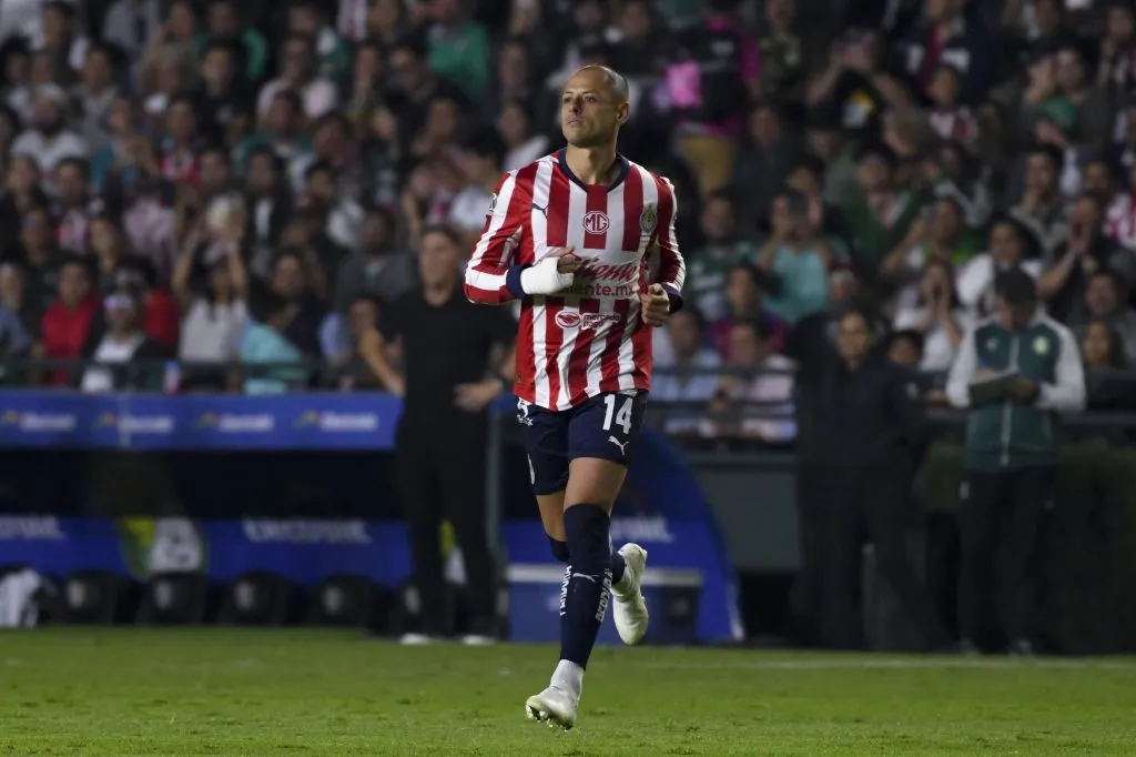 Chicharito Hernández jugó apenas el 32% de los minutos posibles en el Clausura 2025. (Imago7)