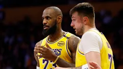 La dupla que ilusiona a Lakers: LeBron y Doncic.