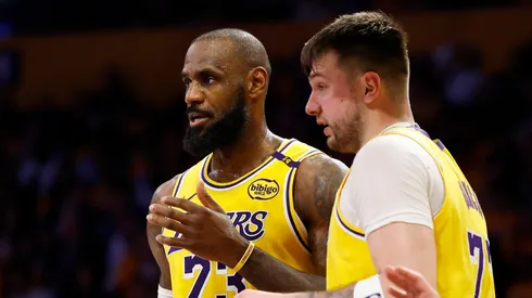 La dupla que ilusiona a Lakers: LeBron y Doncic.