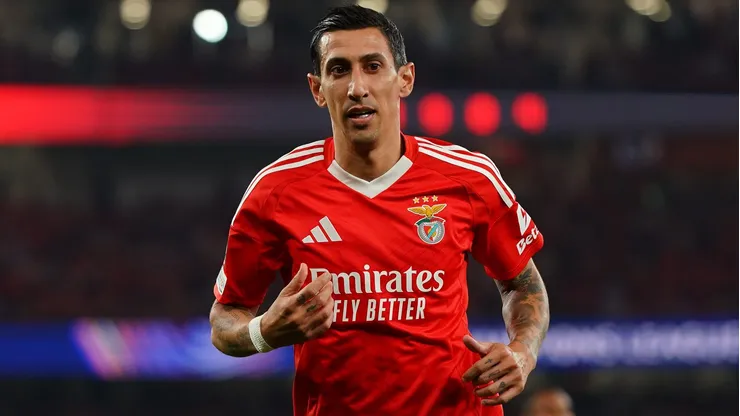 Ángel Di María no será parte del equipo titula de Benfica por la Champions League