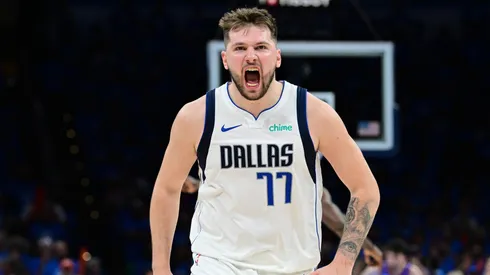 Luka Doncic durante su etapa en Dallas