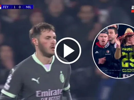 VIDEO: la estruendosa ovación de la afición de Feyenoord a Santi Giménez tras ser reemplazado en Champions