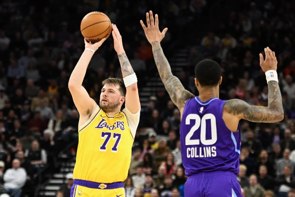 Luka Doncic disputó su segundo partido con Los Angeles Lakers (GETTY IMAGES)
