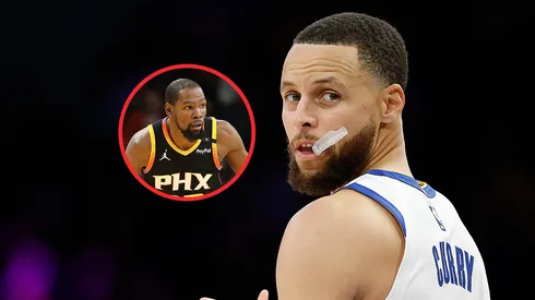 Kevin Durant y Stephen Curry.